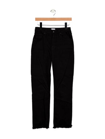Jonathan Simkhai High-Rise Straight Leg Jeans