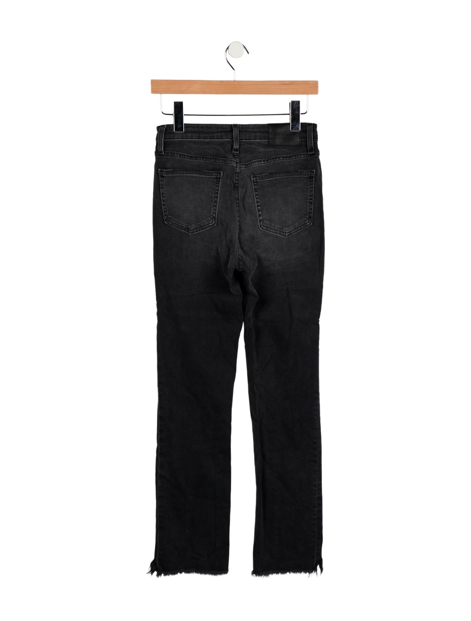 Jonathan Simkhai Mid-Rise Straight Leg Jeans