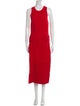 Jonathan Simkhai Scoop Neck Midi Length Dress