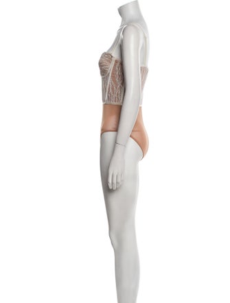 Jonathan Simkhai Square Neckline Sleeveless Bodysuit