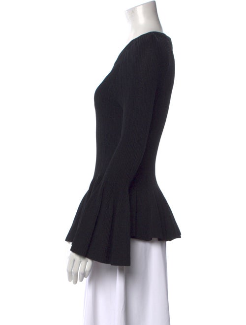 Jonathan Simkhai Scoop Neck Long Sleeve Top