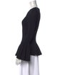Jonathan Simkhai Scoop Neck Long Sleeve Top
