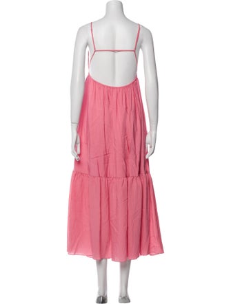 Jonathan Simkhai V-Neck Long Dress