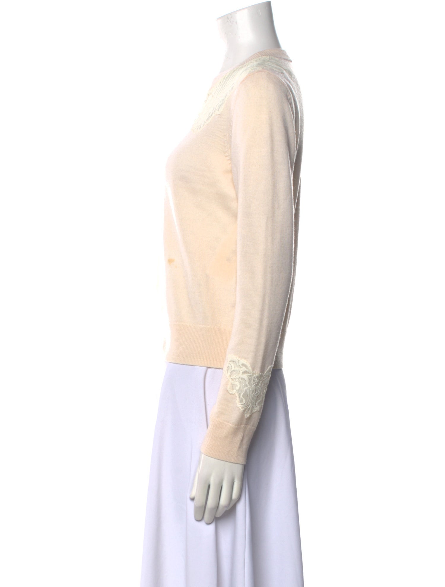 Jonathan Simkhai Wool Crew Neck Sweater