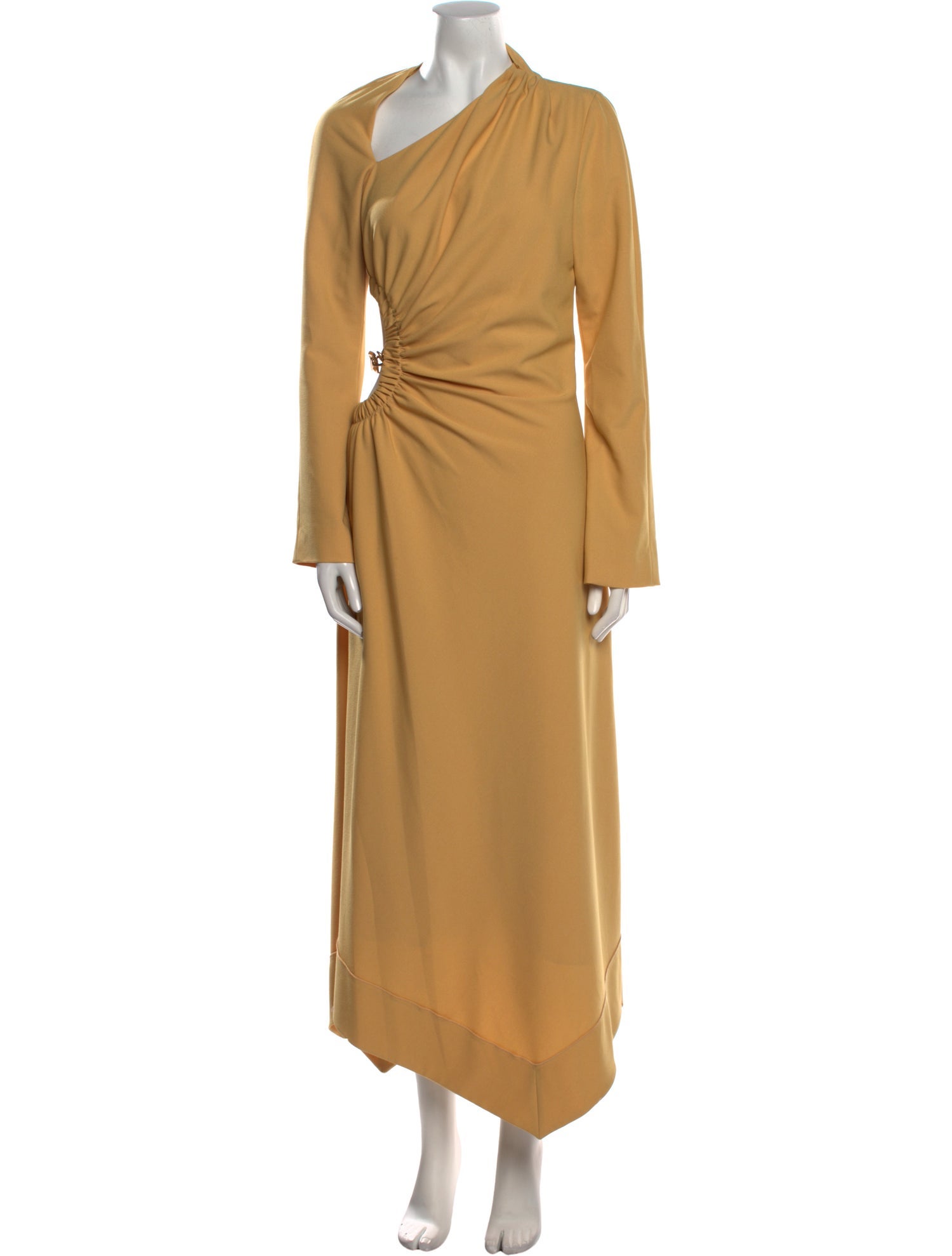Jonathan Simkhai One-Shoulder Long Dress