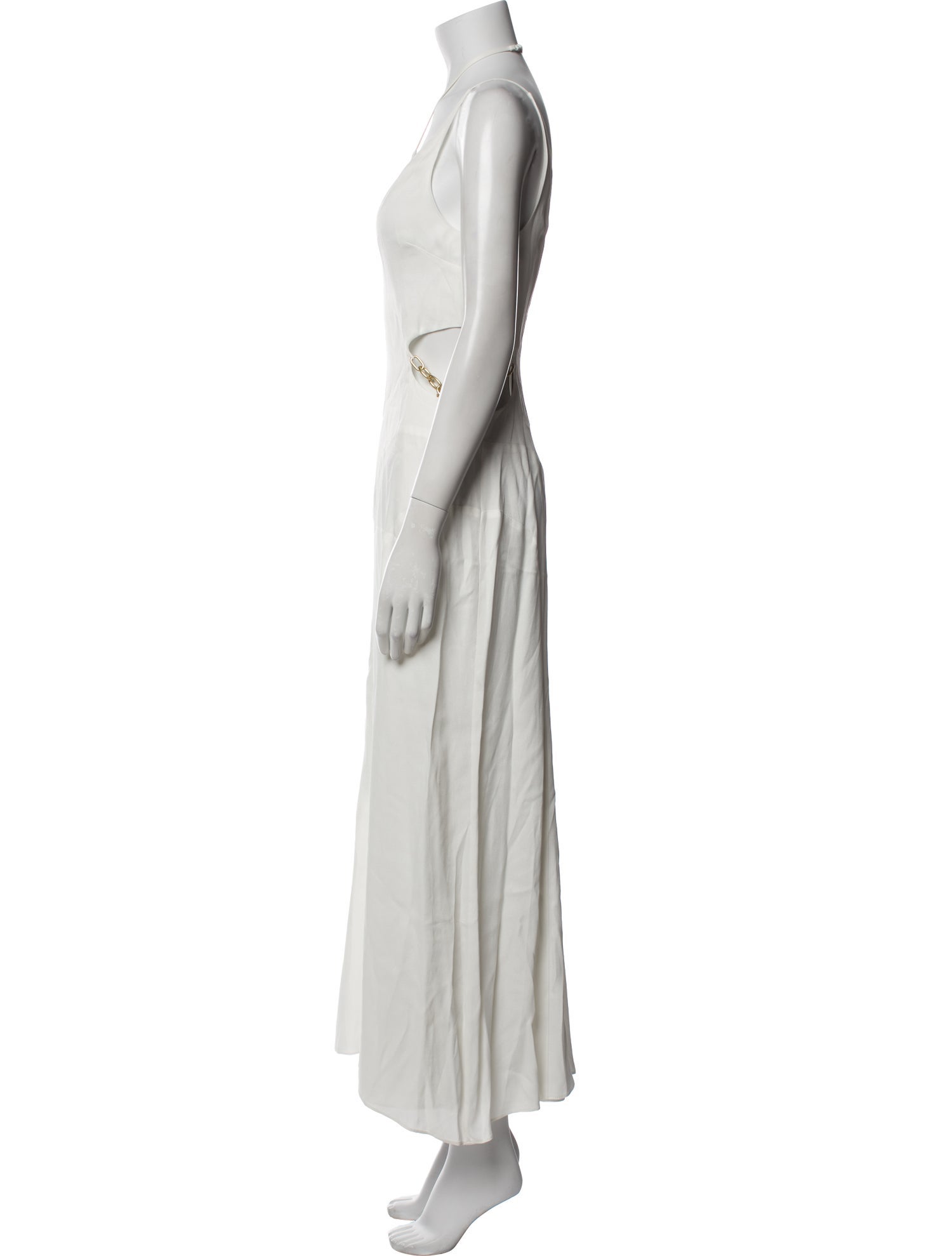 Jonathan Simkhai One-Shoulder Long Dress