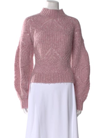 Jonathan Simkhai Wool Mock Neck Sweater