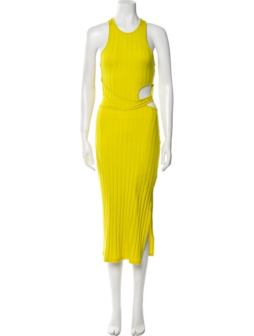 Jonathan Simkhai Crew Neck Midi Length Dress