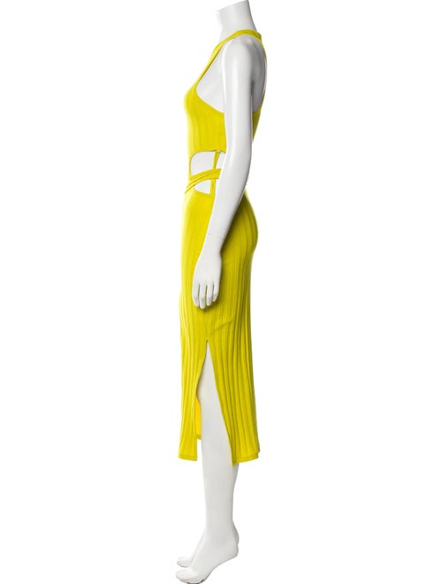 Jonathan Simkhai Crew Neck Midi Length Dress