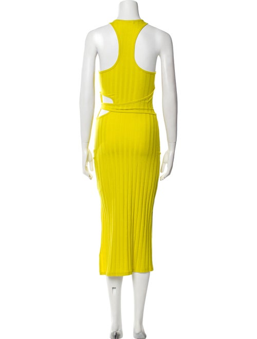 Jonathan Simkhai Crew Neck Midi Length Dress