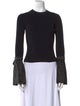 Jonathan Simkhai Crew Neck Long Sleeve Top