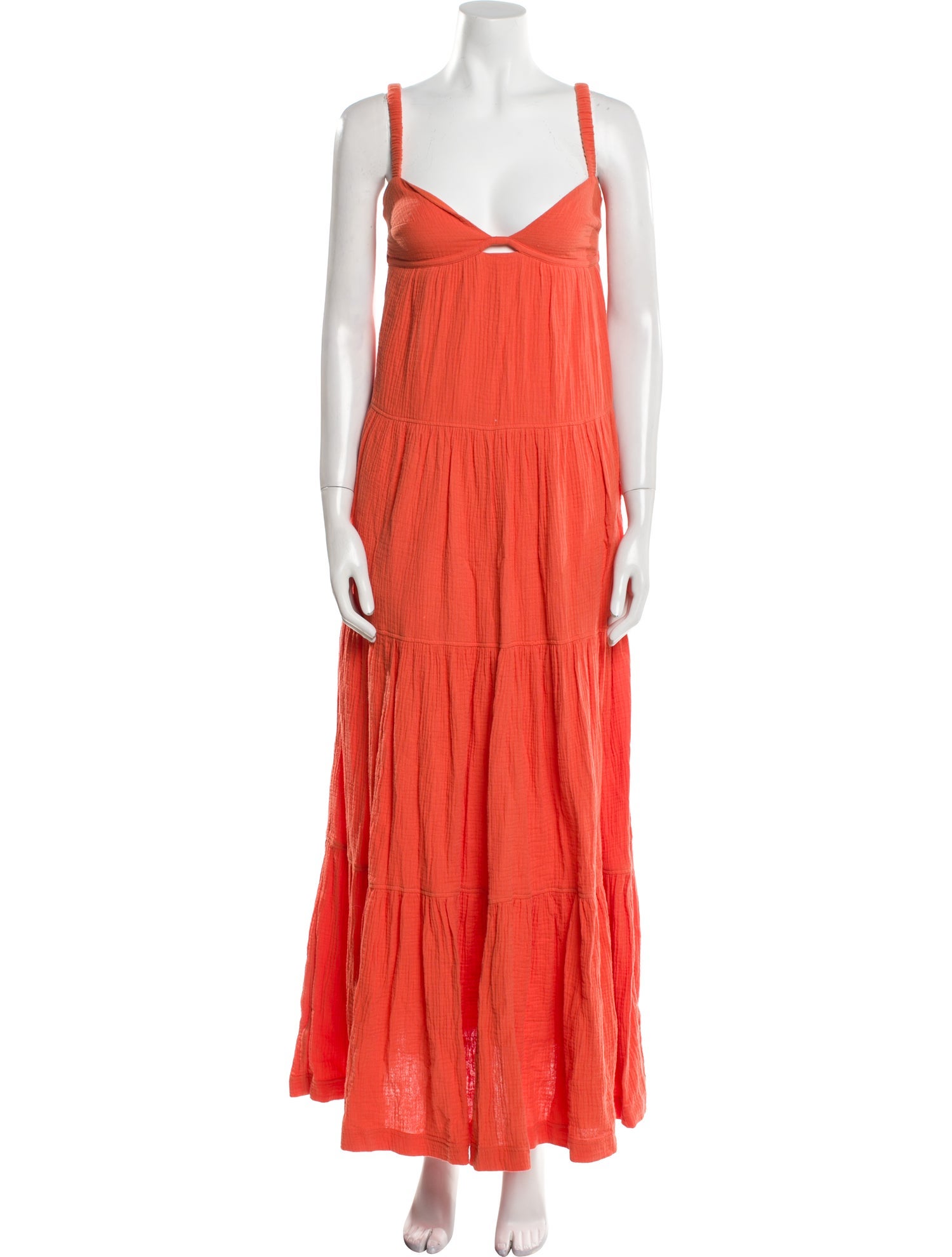 Jonathan Simkhai V-Neck Long Dress