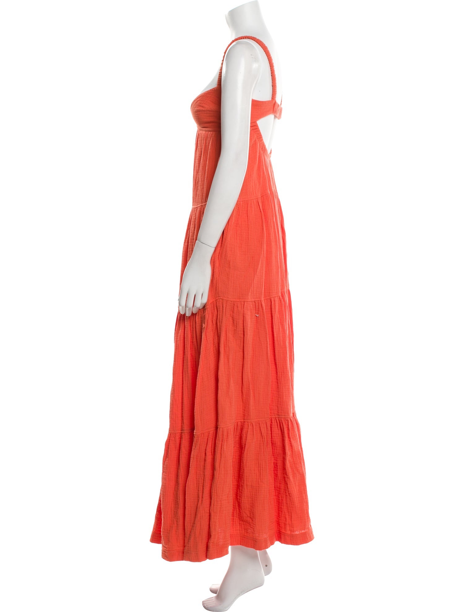 Jonathan Simkhai V-Neck Long Dress