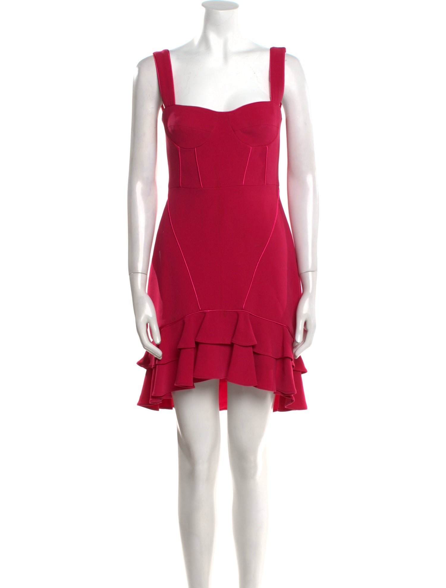 Jonathan Simkhai Square Neckline Mini Dress