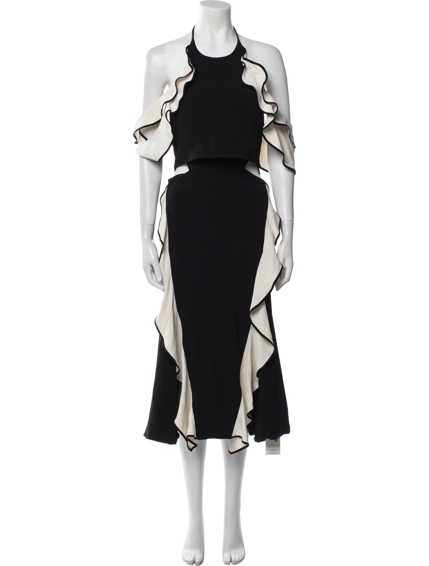 Jonathan Simkhai Halterneck Long Dress