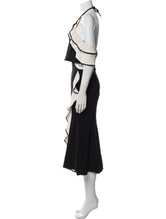Jonathan Simkhai Halterneck Long Dress