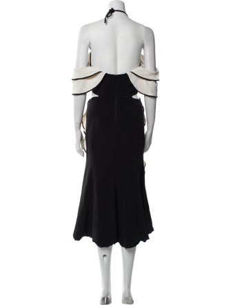 Jonathan Simkhai Halterneck Long Dress