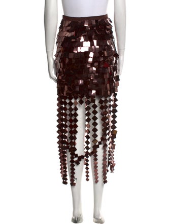 Jonathan Simkhai Printed Midi Length Skirt