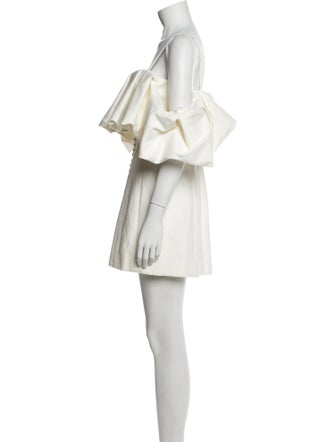 Jonathan Simkhai Square Neckline Mini Dress