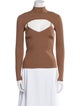 Jonathan Simkhai Turtleneck Long Sleeve Top