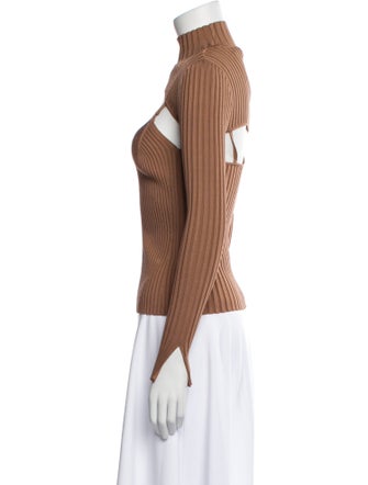 Jonathan Simkhai Turtleneck Long Sleeve Top