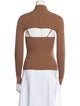 Jonathan Simkhai Turtleneck Long Sleeve Top