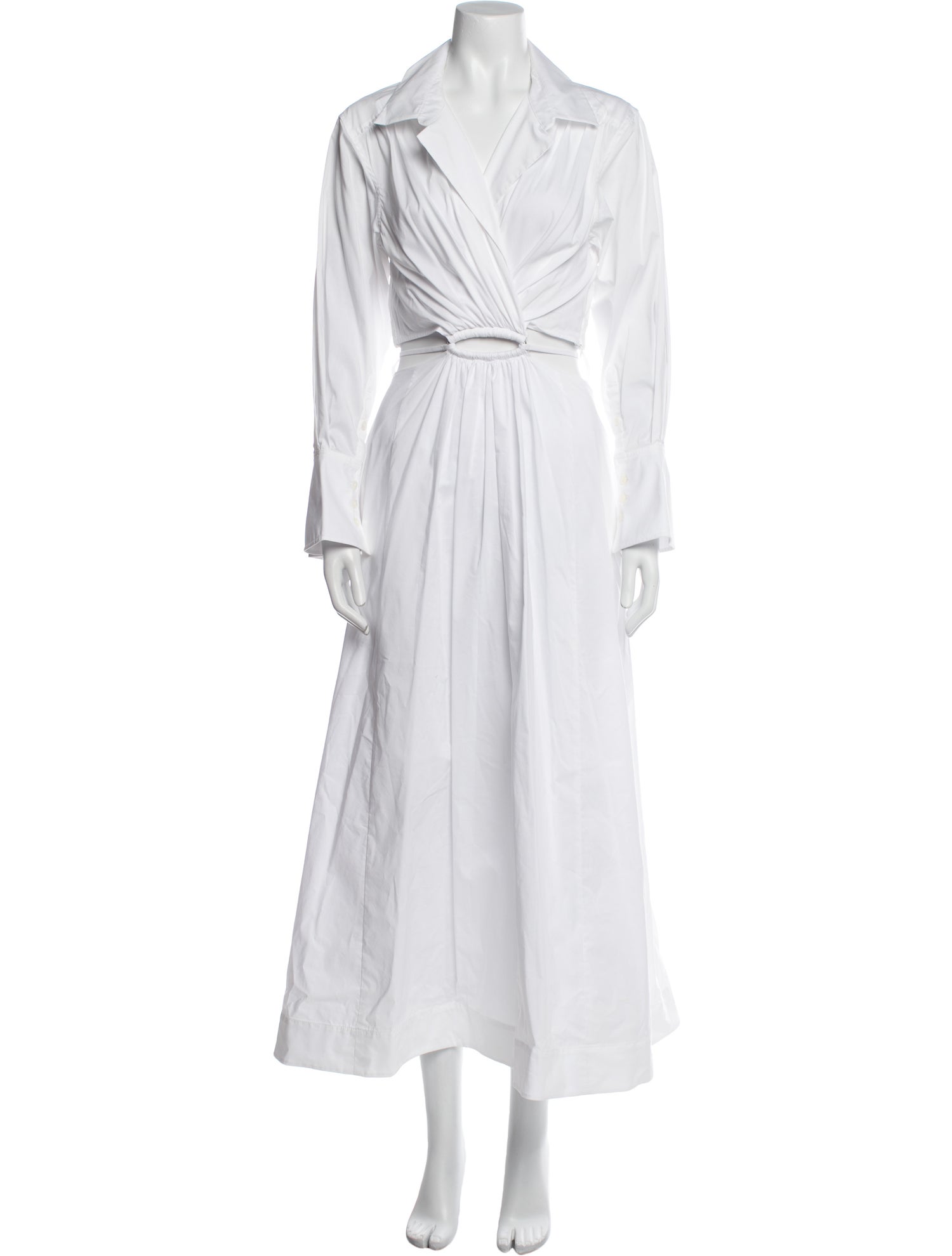 Jonathan Simkhai V-Neck Long Dress