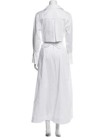 Jonathan Simkhai V-Neck Long Dress