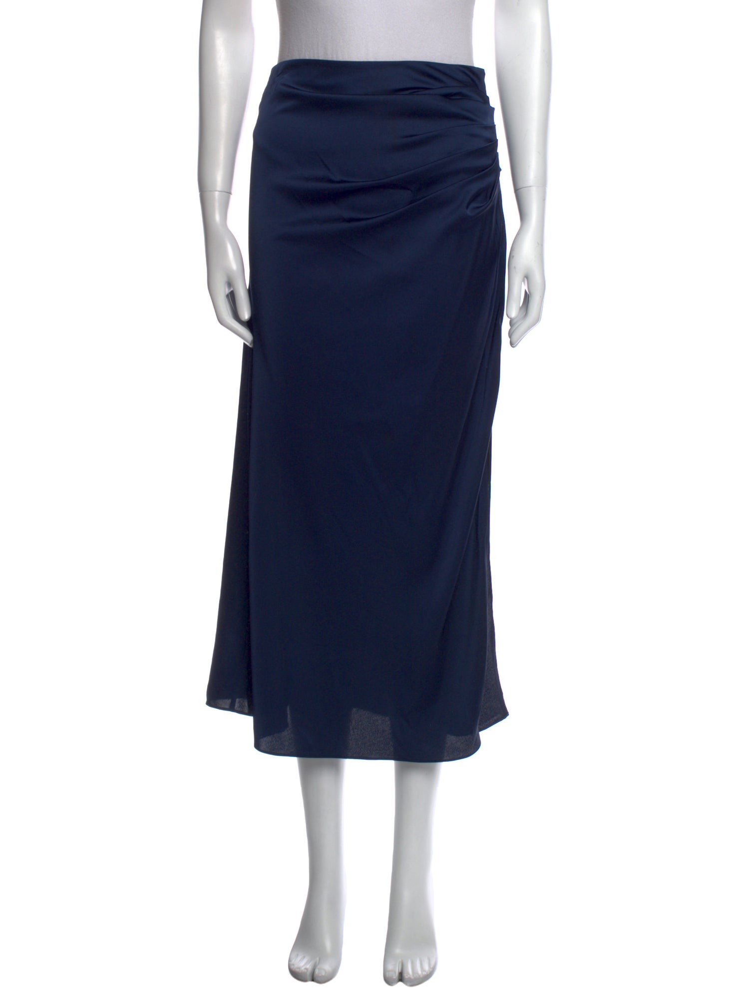 Jonathan Simkhai Pleated Accents Midi Length Skirt