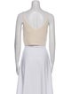 Jonathan Simkhai Wool V-Neck Crop Top