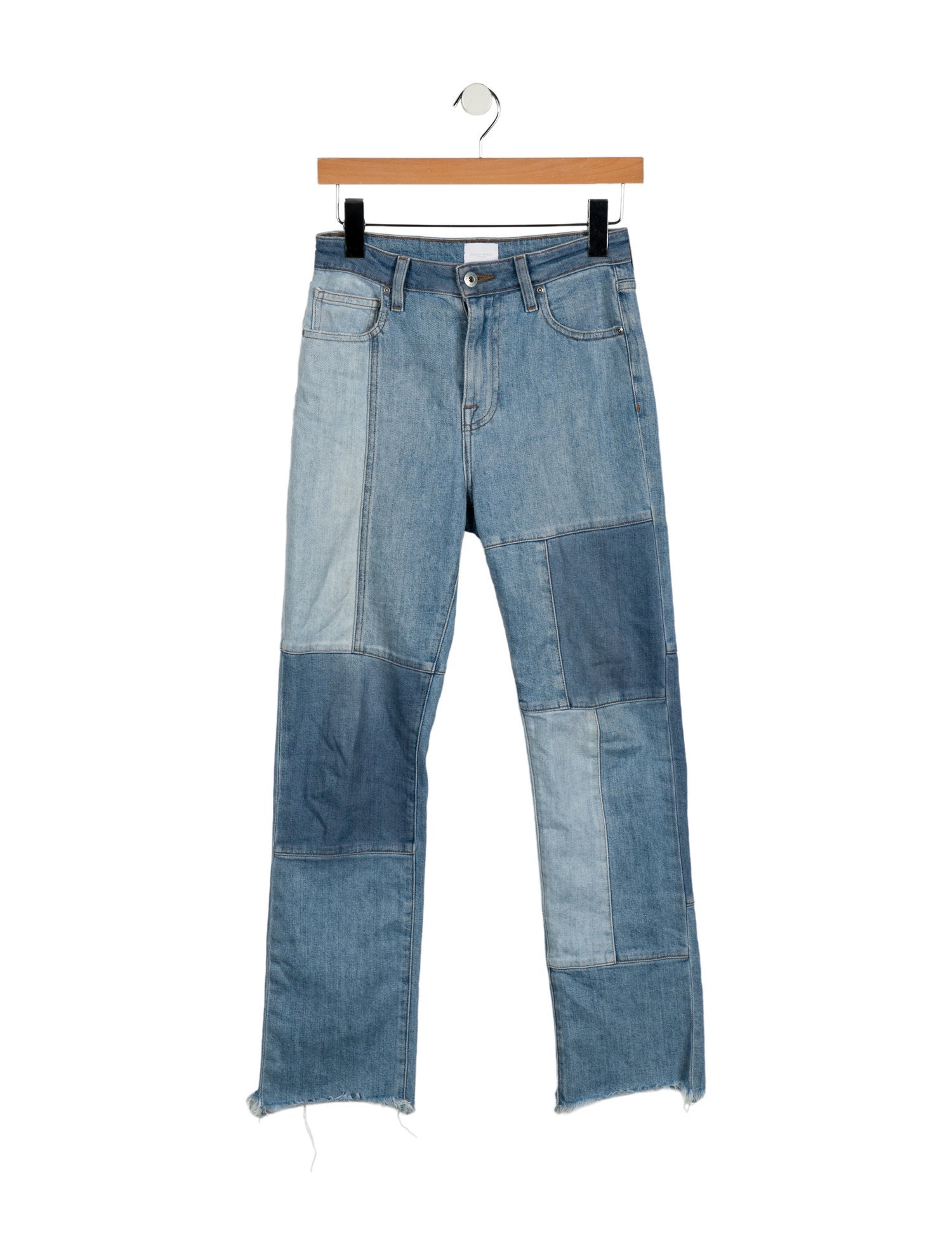 Jonathan Simkhai Mid-Rise Straight Leg Jeans