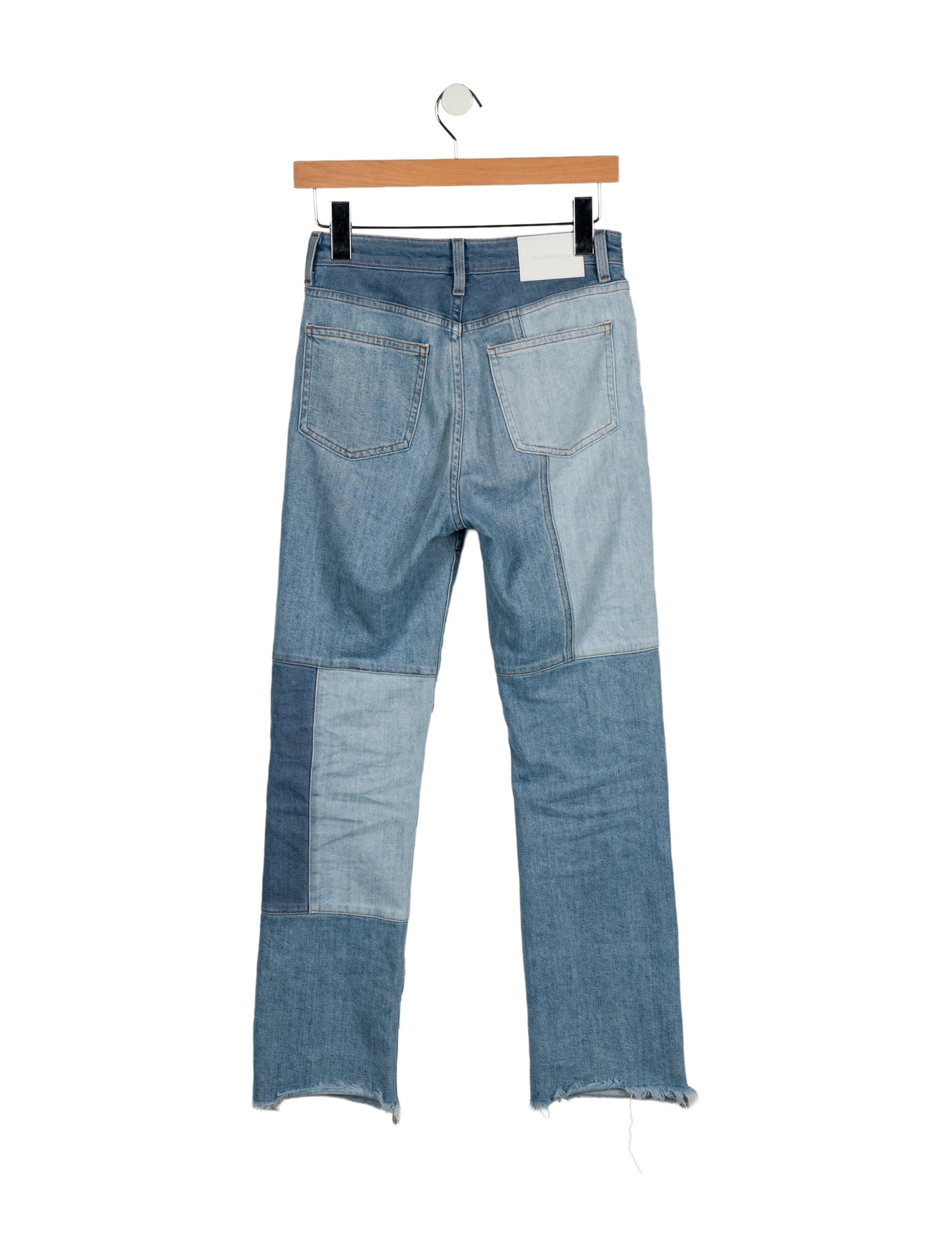 Jonathan Simkhai Mid-Rise Straight Leg Jeans