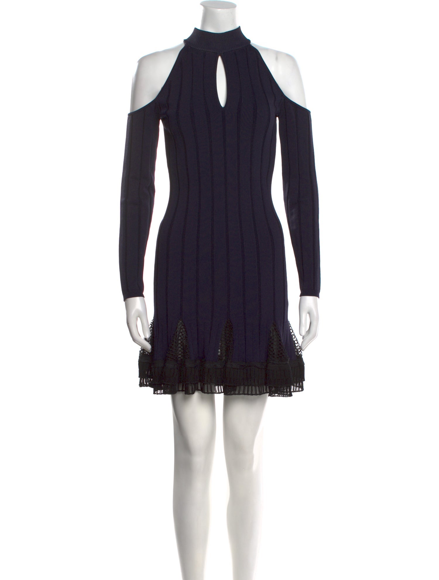 Jonathan Simkhai Mock Neck Mini Dress