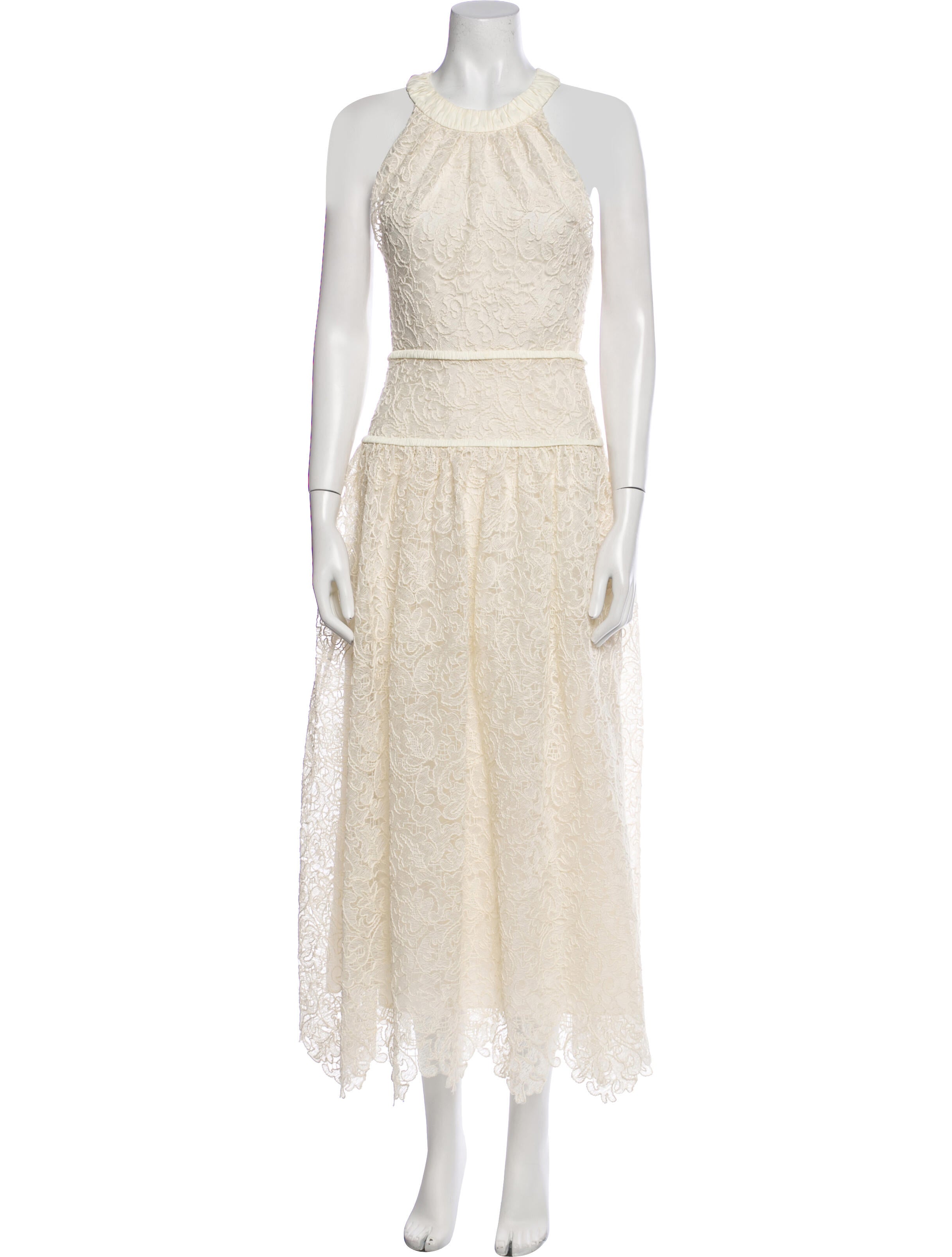 Jonathan Simkhai Crew Neck Long Dress w/ Tags