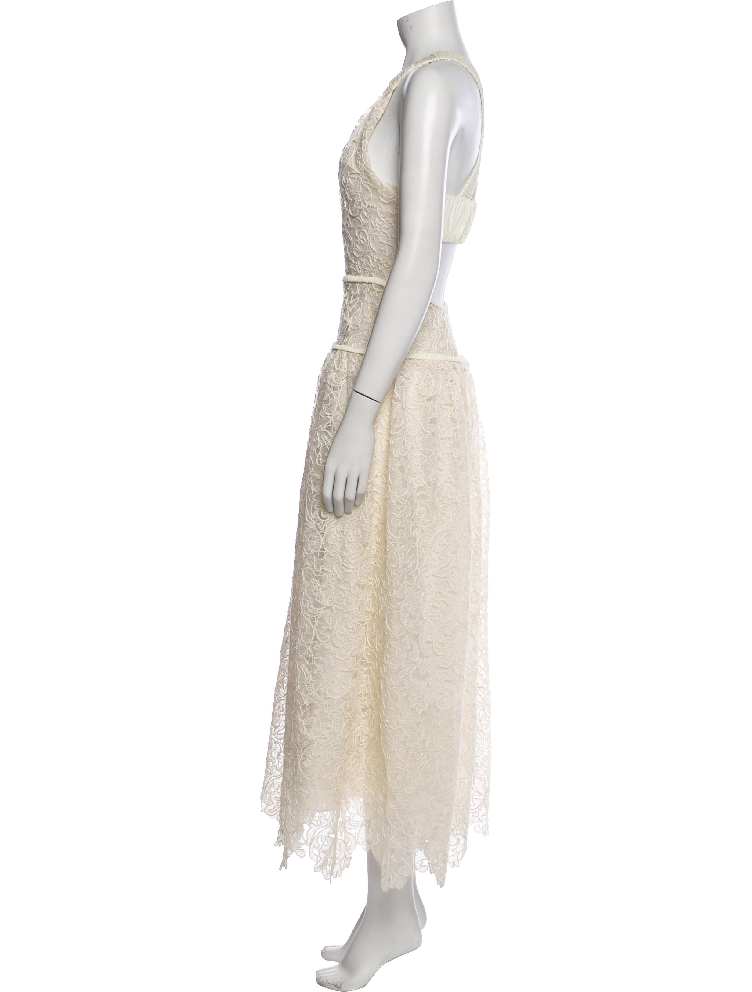 Jonathan Simkhai Crew Neck Long Dress w/ Tags