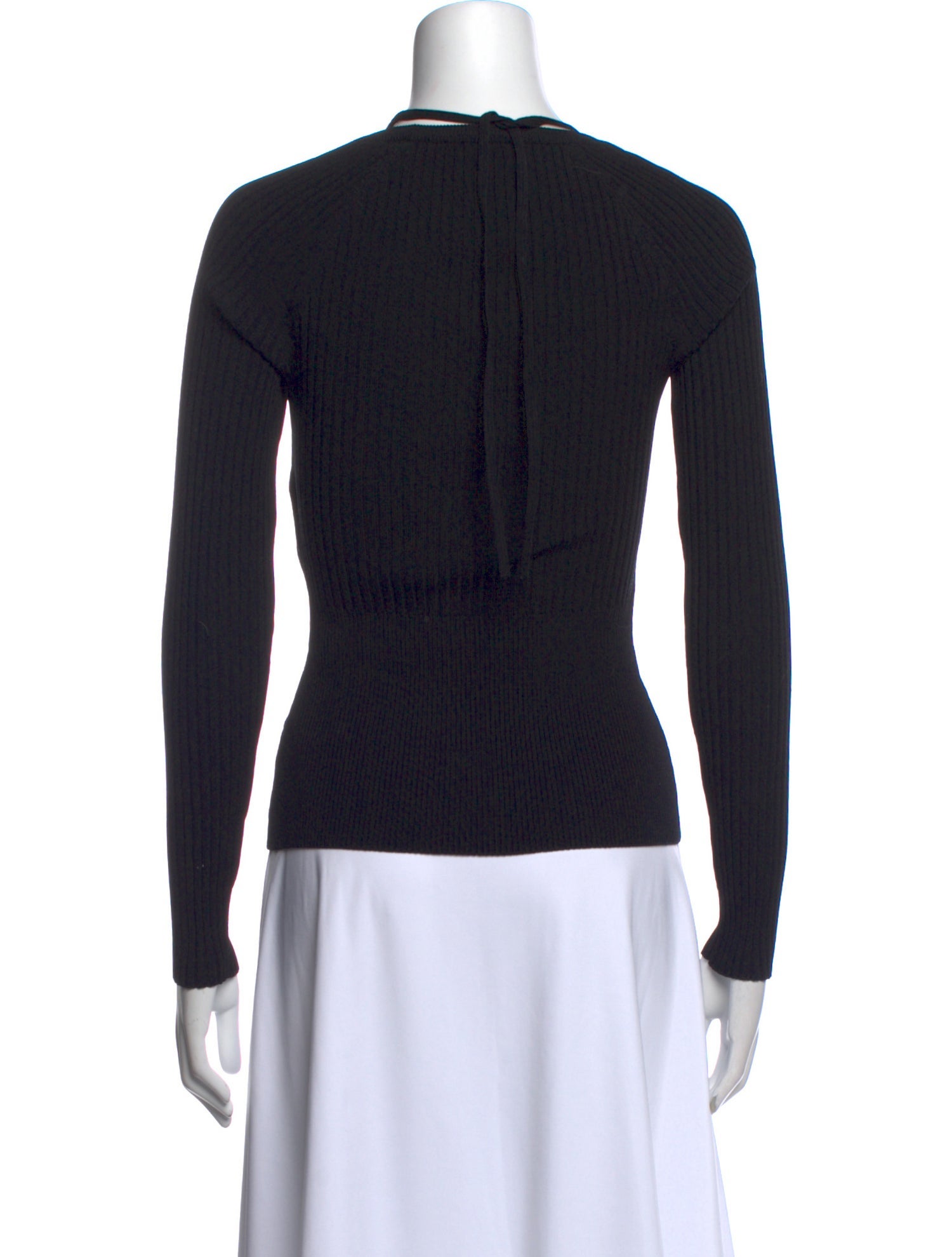 Jonathan Simkhai Scoop Neck Long Sleeve Top