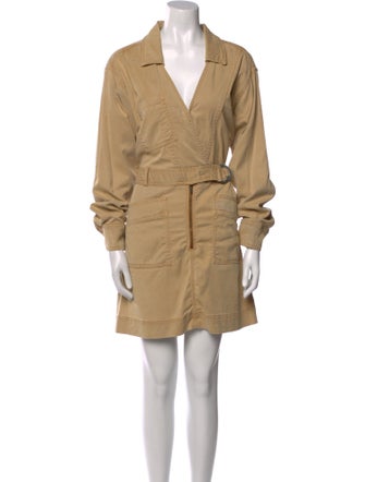 Jonathan Simkhai V-Neck Mini Dress