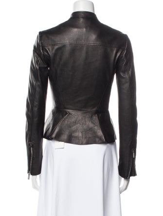 Jonathan Simkhai Lamb Leather Biker Jacket