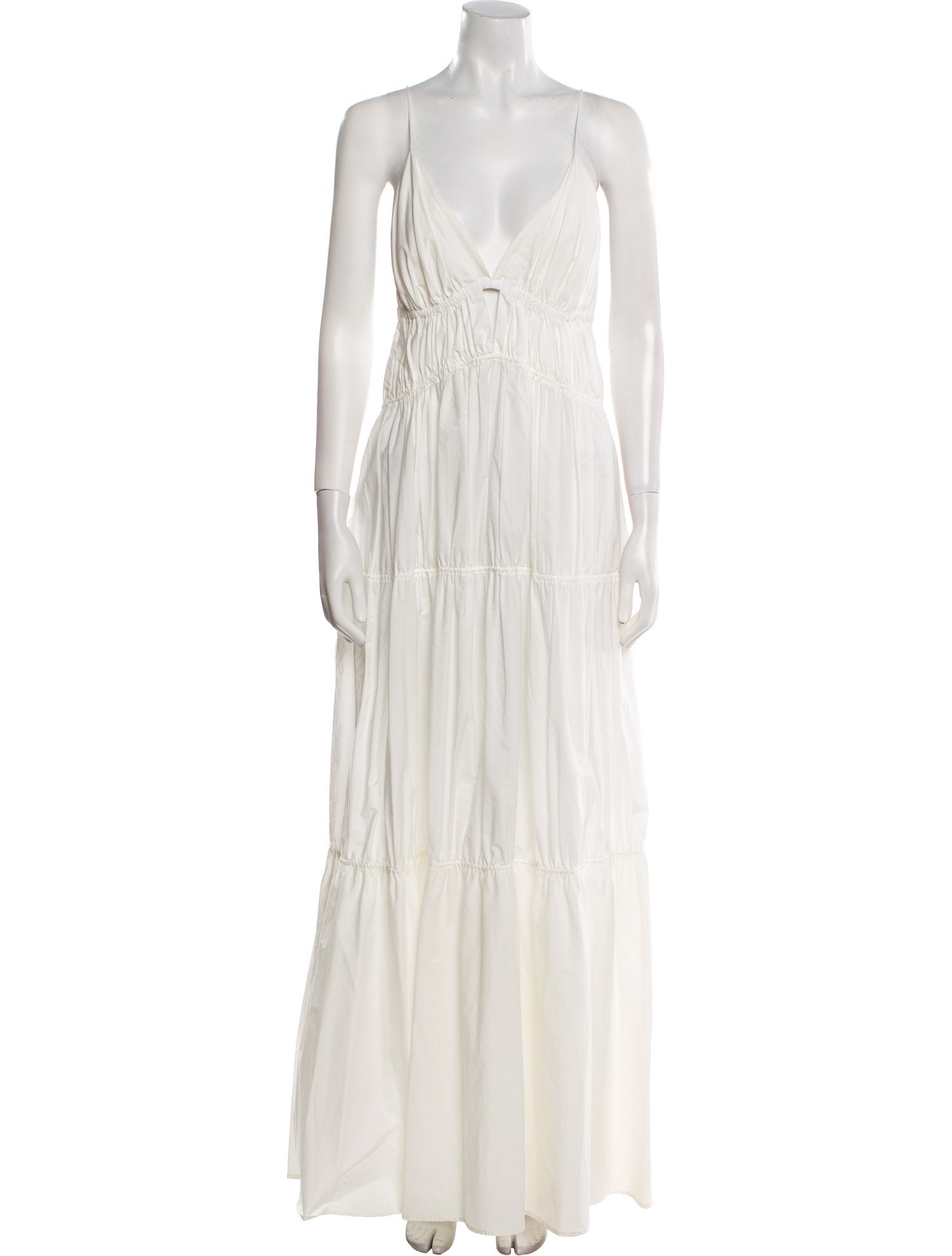 Jonathan Simkhai V-Neck Long Dress
