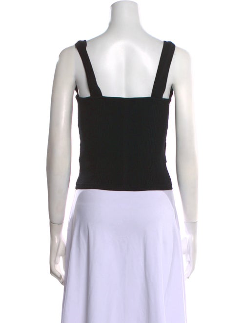 Jonathan Simkhai V-Neck Sleeveless Crop Top