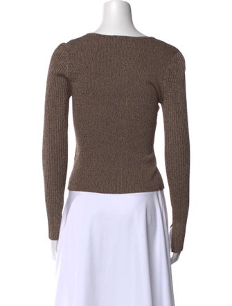 Jonathan Simkhai Printed Square Neckline Crop Top