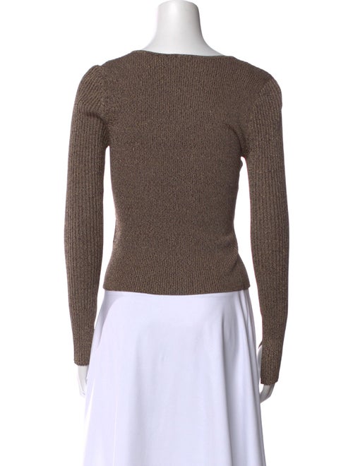 Jonathan Simkhai Printed Square Neckline Crop Top