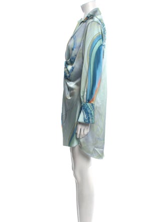 Jonathan Simkhai Printed Mini Dress