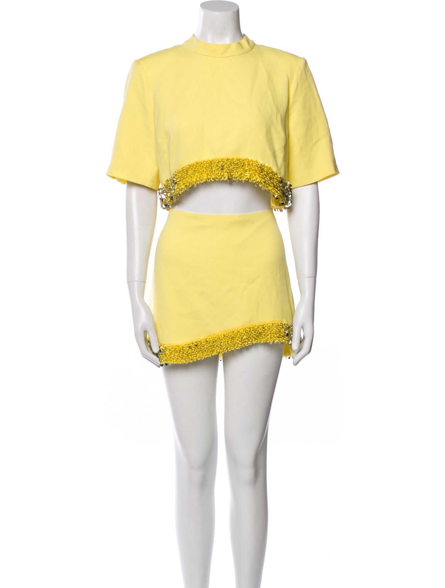 Jonathan Simkhai Keyhole Accent Skirt Set