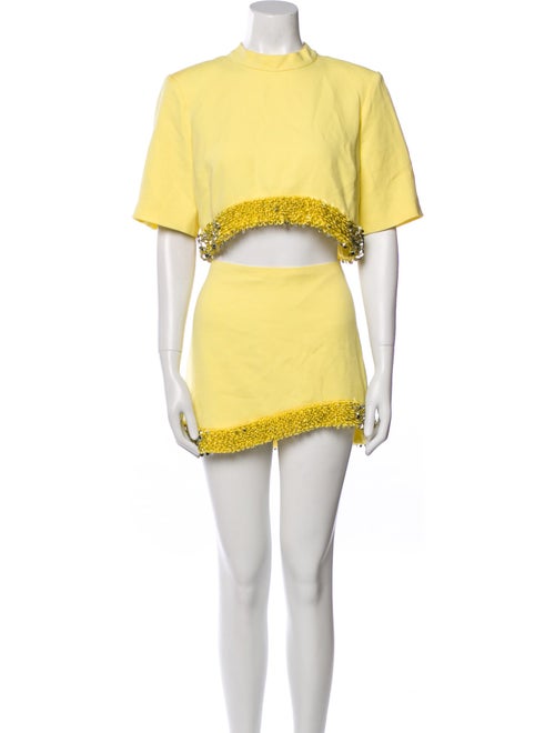 Jonathan Simkhai Keyhole Accent Skirt Set