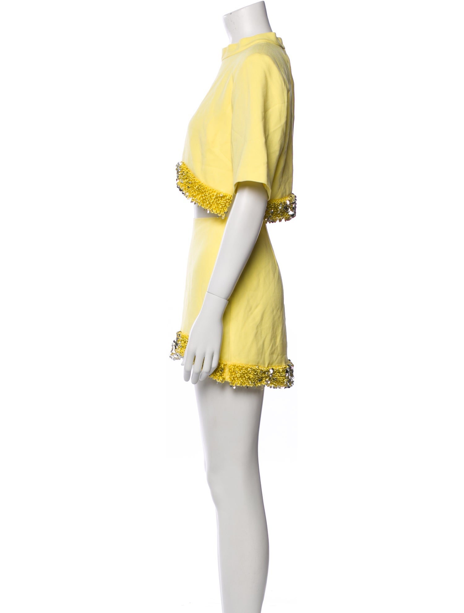 Jonathan Simkhai Keyhole Accent Skirt Set