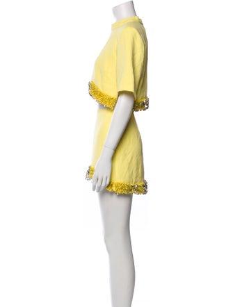 Jonathan Simkhai Keyhole Accent Skirt Set