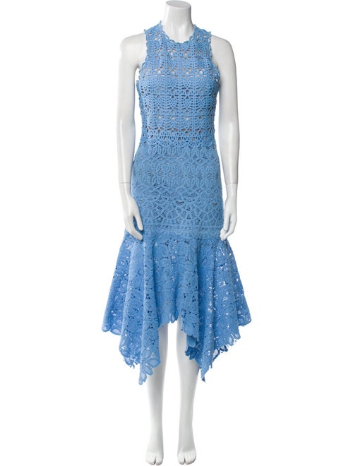 Jonathan Simkhai Lace Pattern Long Dress