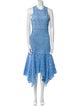 Jonathan Simkhai Lace Pattern Long Dress