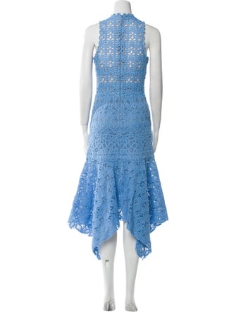Jonathan Simkhai Lace Pattern Long Dress